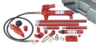  - Sealey Hydraulic Body Repair Kit 4 Tonne Supersnap Type Pump Hose Ram Re83/4