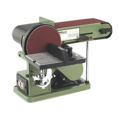 Sealey Belt/disc Sander Bench Mounting 915 X 100mm/diameter 150mmBlue/silver Sm14 from B&Q