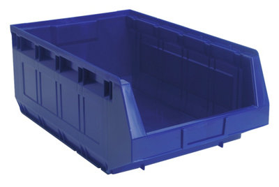 Sealey TPS5 Plastic Storage Bin - Blue - 310 x 500 x 190mm - Pack of 12 - Image 12