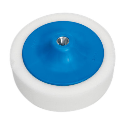 Sealey Buffing Polishing Foam Head 150 50mm 5/8" Unc White/dense Ptc/ch/5/8-W from B&Q