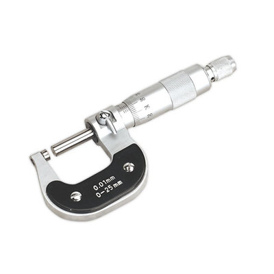 Sealey External Micrometer 0-25mm Ak9630M from B&Q