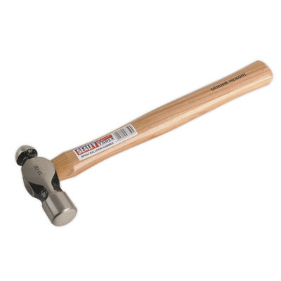 B&Q Sealey Ball Pein Hammer 1.5Lb Hickory Shaft Bph24