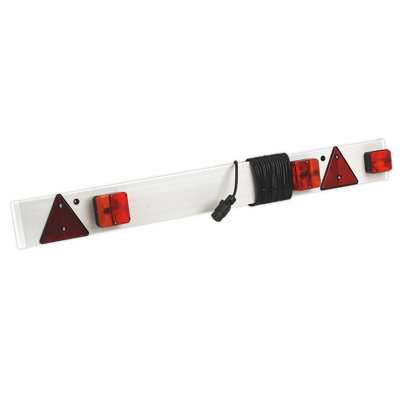 B&Q -  Trailer Board 4Ft 6" With Fog Light And 6M Cable 12V N-Type Plug Tb46/6