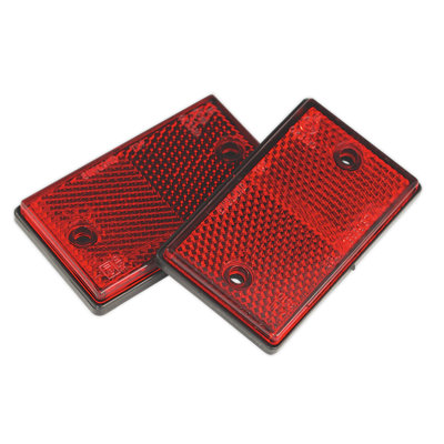 Sealey Reflex Reflector Red Oblong Pack of 2 Vehicle Towing Equipment TB24 - Image 13