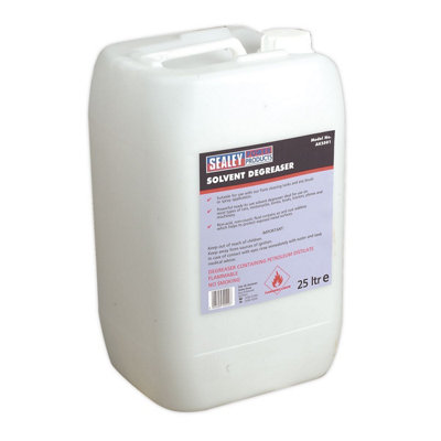Sealey Degreasing Solvent 25L Ak2501 from B&Q