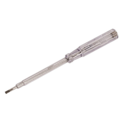 Sealey Mains Tester With Moulded Transparent Plastic Handle 190mm Ak1991 from B&Q