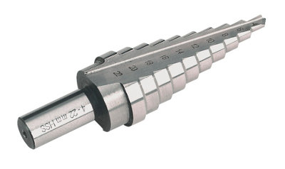 Sealey Hss M2 Step Drill Bit 4-22mm Double Flute Ak4722 from B&Q