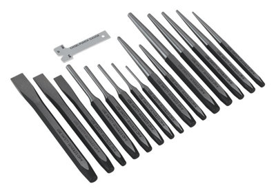 Sealey Punch & Chisel Set 16Pc Ak9216 from B&Q