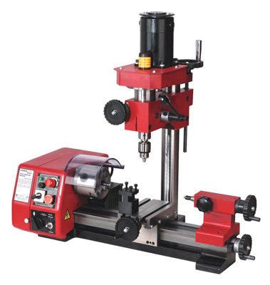 B&Q Sealey Mini Lathe & Drilling Machine Sm2503