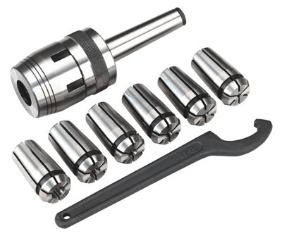  - Sealey Mill Chuck Set Mt2-M10 3-10mm For Sm2503 Drilling Machine Sm2503Mcset