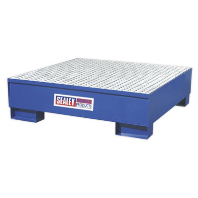Sealey DRP11 Steel Barrel Bund 1200 x 1200 x 275mm - Image 10