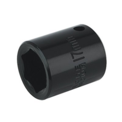 Sealey Impact Socket 17Mm 3/8"Sq Drive