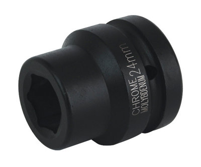  - Sealey Impact Socket 24mm 1"sq Drive Is124