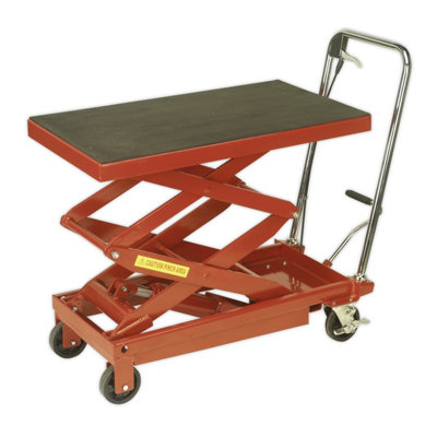 Sealey Hpt400H Hydraulic Platform Truck 400Kg High Lift from B&Q