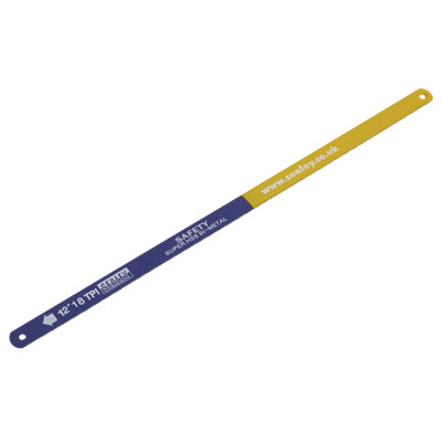 Sealey Hacksaw Blade 300mm Hss Flexible Bi-Metal 18 Tpi Pack Of 2 Pieces Hsb0218 from B&Q