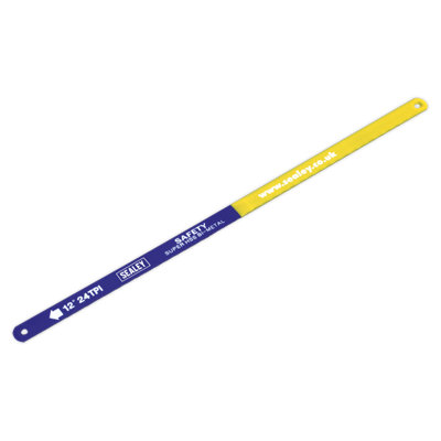 Sealey Hacksaw Blade 300mm Hss Flexible Bi-Metal 24 Tpi Pack Of 10 Piece Hsb1024 from B&Q