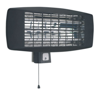 Sealey Infrared Quartz HeaterWall Mounting 2000W/230V Iwmh2003 from B&Q