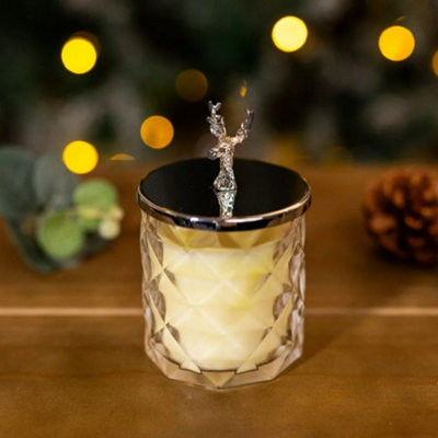 Marco Paul Scented Candle With Silver Stag Lid from B&Q