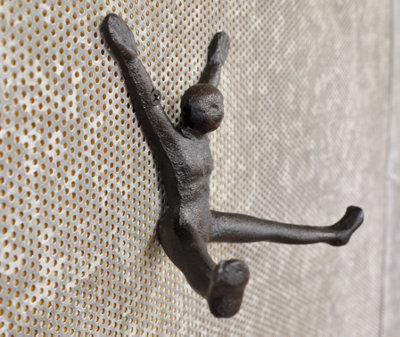 Annibells Metal Cast Iron Man Antique Bronze Effect (1926) from B&Q