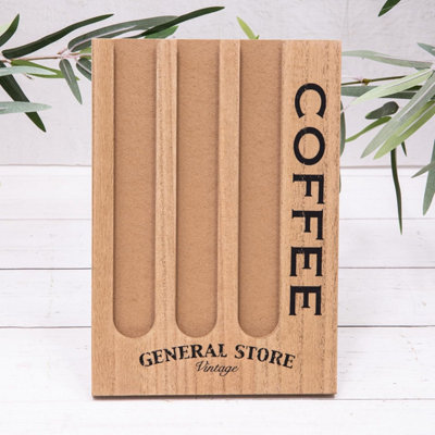 Annibells Wooden Coffee Pod Holder (14642) from B&Q
