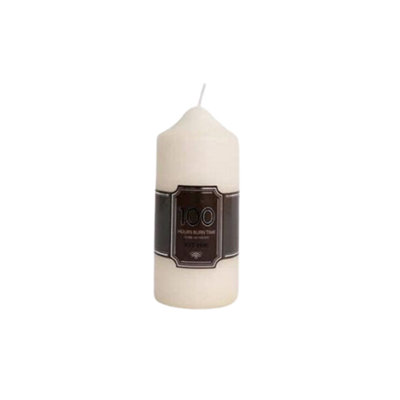 100 Hours Burn Time Overdipped Church Pillar Candle - Image 3