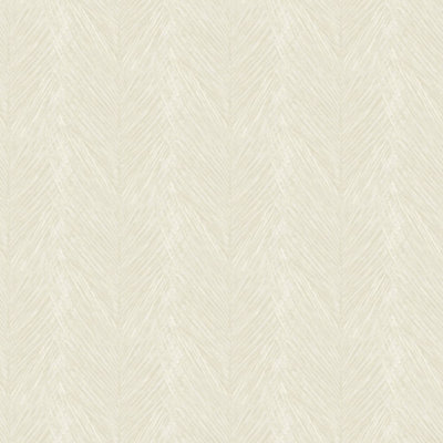 Galerie Designer Colours Beige Feather Print Wallpaper from B&Q