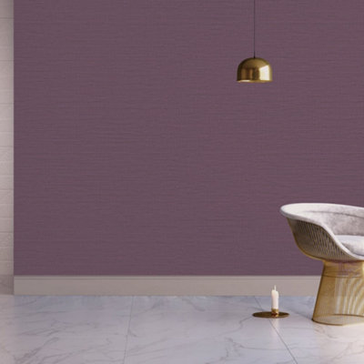 Galerie Designer Colours Purple Abstract Texture Wallpaper from B&Q