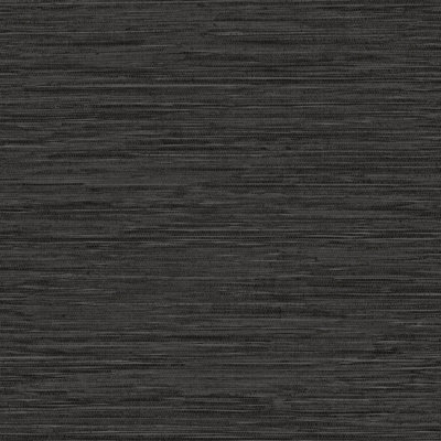 Galerie Style Sisters Grasscloth Black Cream Ss21252 A4 Wallpaper Sample from B&Q