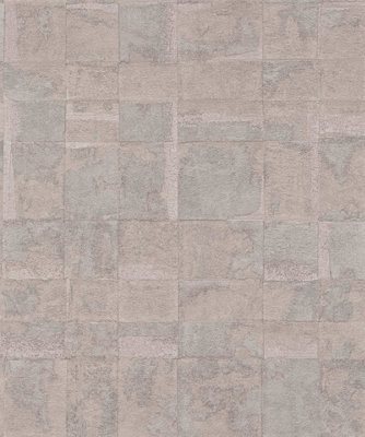 Galerie Welcome Home Pink Squares A4 Wallpaper Sample from B&Q