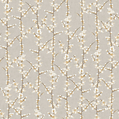 Galerie Spring Blossom Yellow A4 Wallpaper Sample from B&Q