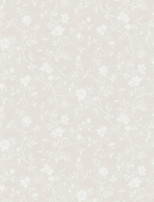 Galerie Spring Blossom White A4 Wallpaper Sample from B&Q