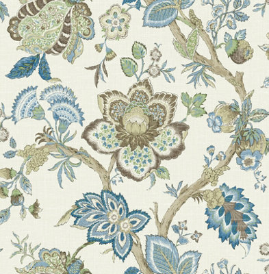 Galerie Multi-Coloured Bernadette A4 Wallpaper Sample from B&Q