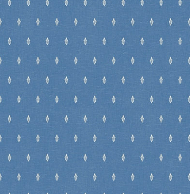 Galerie Blue Petite Motif A4 Wallpaper Sample from B&Q