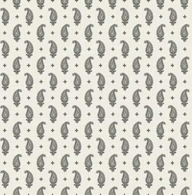 Galerie Black Maia Motif A4 Wallpaper Sample from B&Q