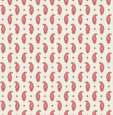 Galerie Red Maia Motif A4 Wallpaper Sample from B&Q