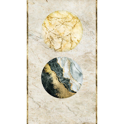 Galerie Welcome Home Beige Marble Eclipse A4 Sample from B&Q