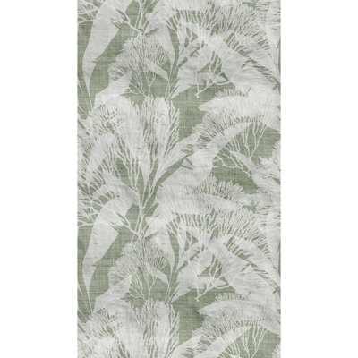 Galerie Welcome Home Green Soft Green Botanica A4 Sample from B&Q