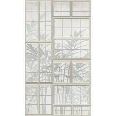 Galerie Welcome Home Cream Botanic View A4 Sample from B&Q