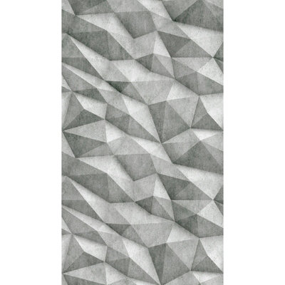 Galerie Welcome Home Grey Folded Concrete A4 Sample from B&Q