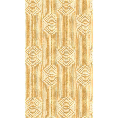Galerie Welcome Home Cream Geometric Curved Stripe A4 Sample from B&Q