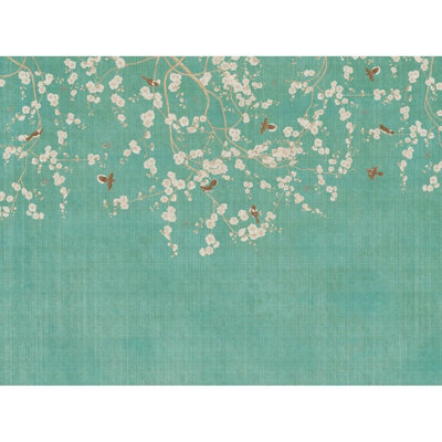 Galerie Welcome Home Blue Blossom Serenity A4 Sample from B&Q