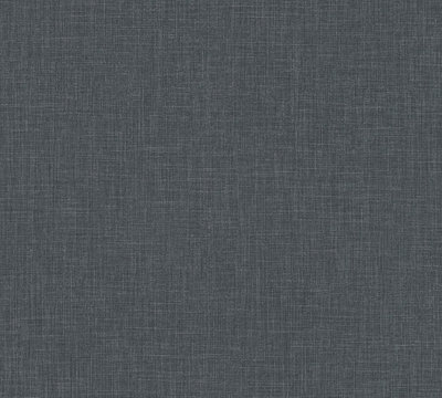 Galerie Welcome Home Black Cotton Texture A4 Wallpaper Sample from B&Q