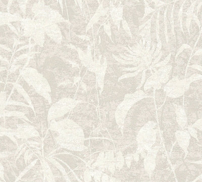 Galerie Horizon Cream Cloud Forest A4 Wallpaper Sample from B&Q