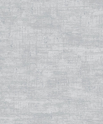 Galerie Welcome Home Silver Grey Industrial Chic A4 Wallpaper Sample from B&Q