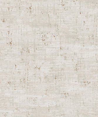 Galerie Welcome Home Beige Industrial Chic A4 Wallpaper Sample from B&Q