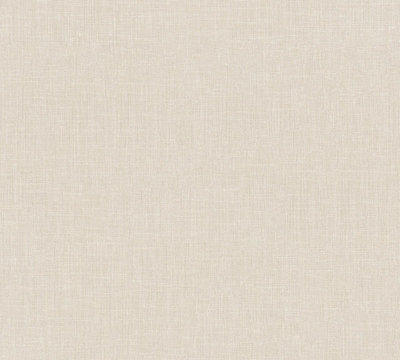 Galerie Welcome Home Beige Cotton Texture A4 Wallpaper Sample from B&Q