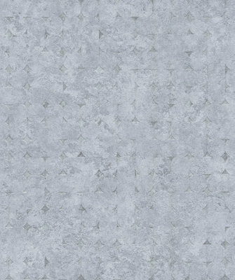 Galerie Welcome Home Beige Industrial Harlequin Motif A4 Wallpaper Sample from B&Q