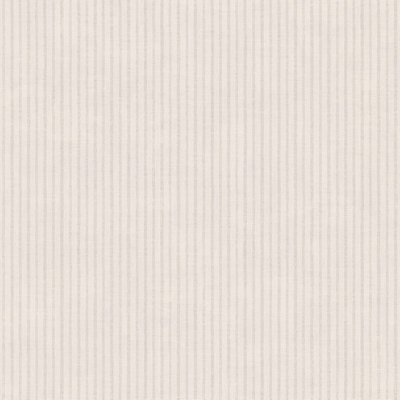 Galerie Maison Charme Beige Pinstripe Motif A4 Wallpaper Sample from B&Q
