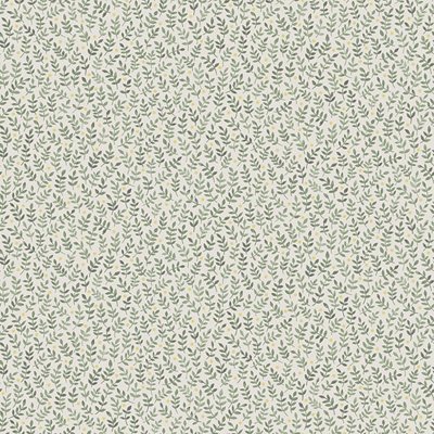Galerie Morgongava Blue Petit Leaf Motif A4 Wallpaper Sample from B&Q