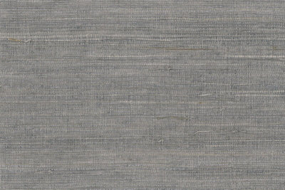 Galerie Grasscloth 2 Pearlescent Grey Raw Jute Grasscloth A4 Wallpaper Sample from B&Q